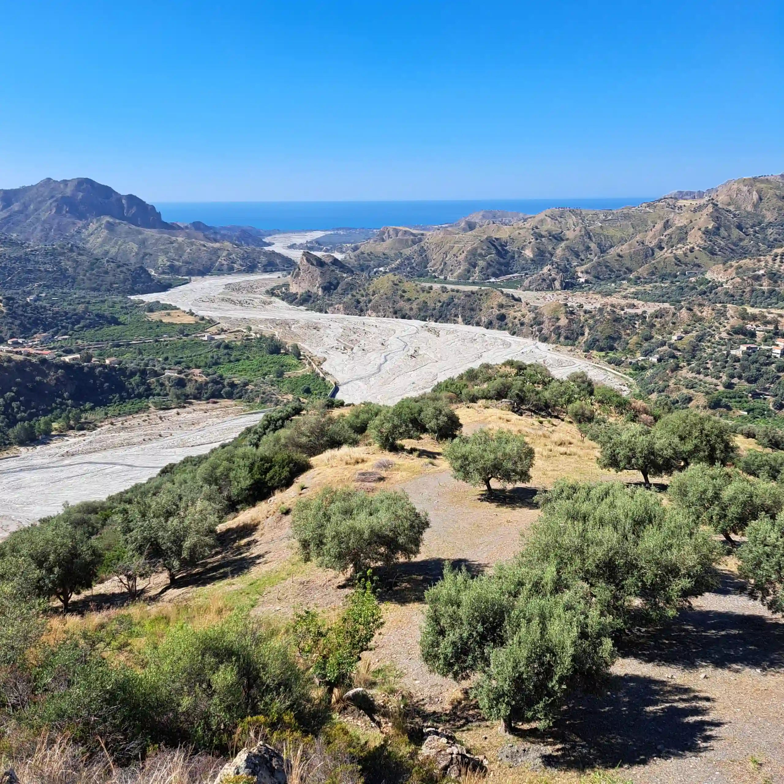 Calabre, fleuve Amendolea