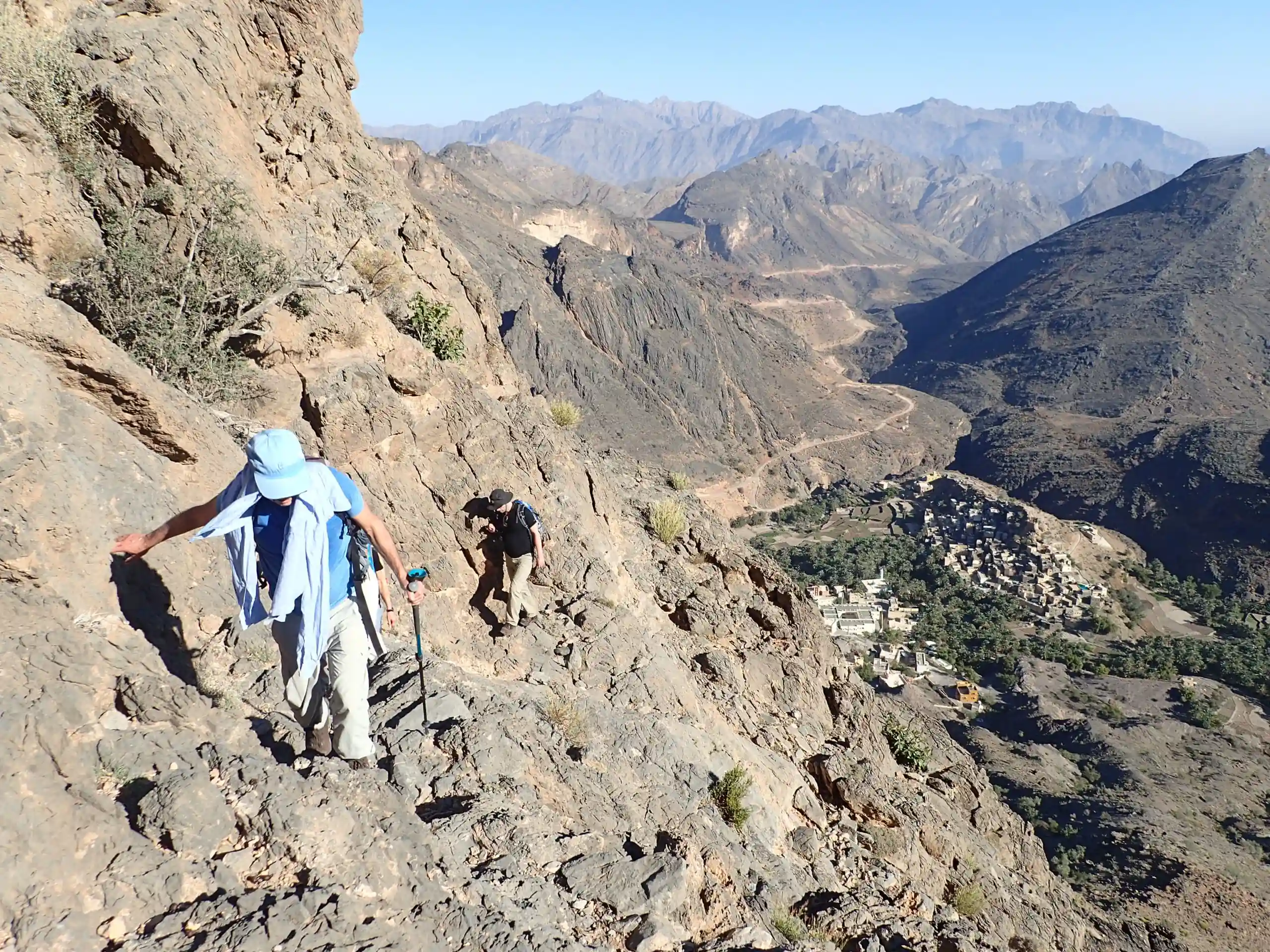Voyage à Oman, montée depuis Bilad Sayt